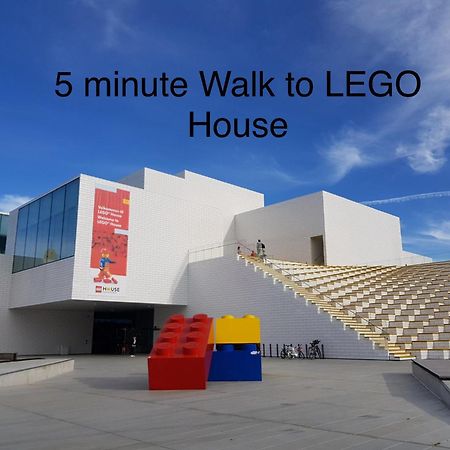5 Minute Walk To Lego House - 50M2 Cozy Apartment- D Unit Billund Buitenkant foto